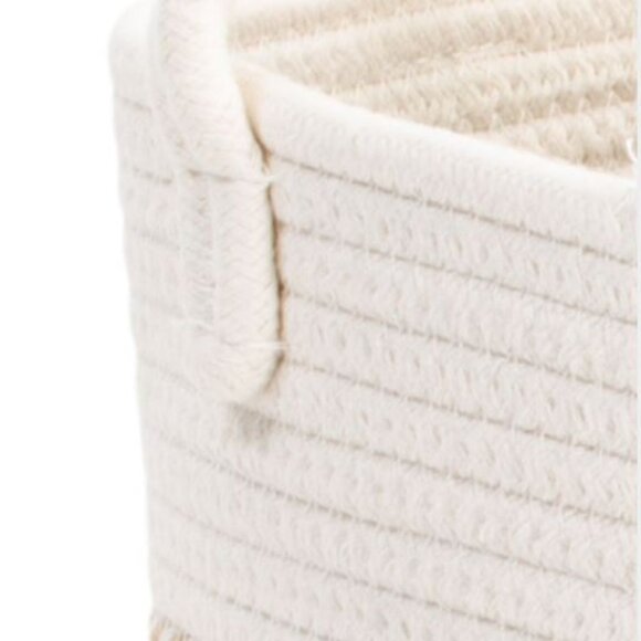 NWT CASA LIFE DESIGNS Austin Medium 12” x 10” Storage Basket - Picture 3 of 7